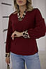 Блуза жіноча з довгими рукавами "Briana" | Норма і батал, фото 10