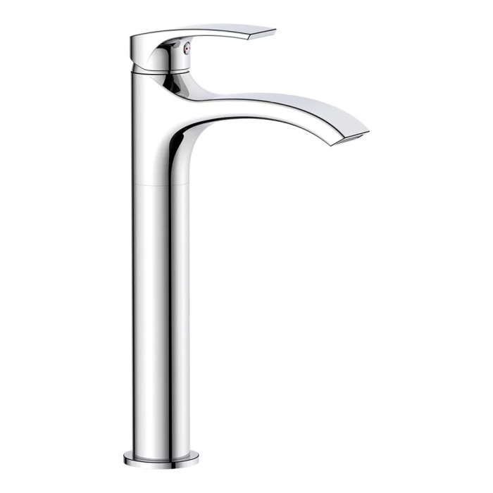 Змішувач для умивальника Frap F1069-2 (високий, хром), фото 1