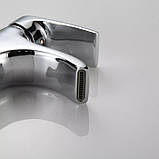 Змішувач для умивальника Frap F1069-2 (високий, хром), фото 3