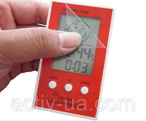 Цифровой термо-гигрометр CX-201 з часами для детской комнаты - фото 5 - id-p462084322