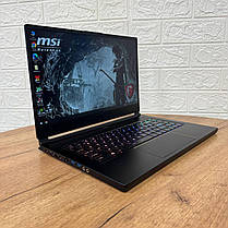 Ігровий ноутбук Б-клас MSI GS65 Stealth 9SF/ 15.6" 1920x1080/ i7-9750H/ 16GB RAM/ 512GB SSD NVMe/ RTX 2070 8GB, фото 5