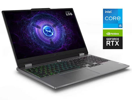 Ігровий ноутбук Б-клас Lenovo LOQ 15IRX9/ 15.6" 1920x1080/ i5-13450HX/ 16GB RAM/ 512GB SSD/ RTX 4060 8GB, фото 1