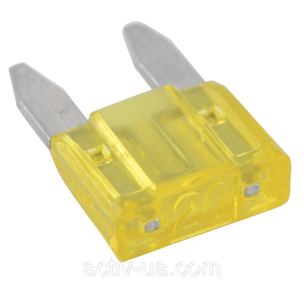 Запобіжник мінішпировий — плоский (вилка) 20 А