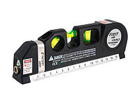 Лазерный уровень нивелир Fixit Laser Level Pro 3, лазерный уровень, жидкостный уровень, рулетка 2.5 м