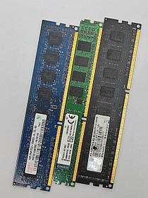 Оперативна пам'ять DDR3-1333 4Gb PC3-10600 (Б.В.)