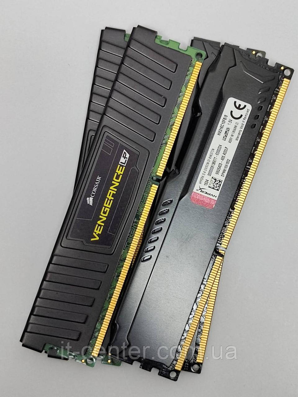 Оперативна пам'ять DDR3-1600 8Gb PC3-12800 (з радіатором) (Б.В.)
