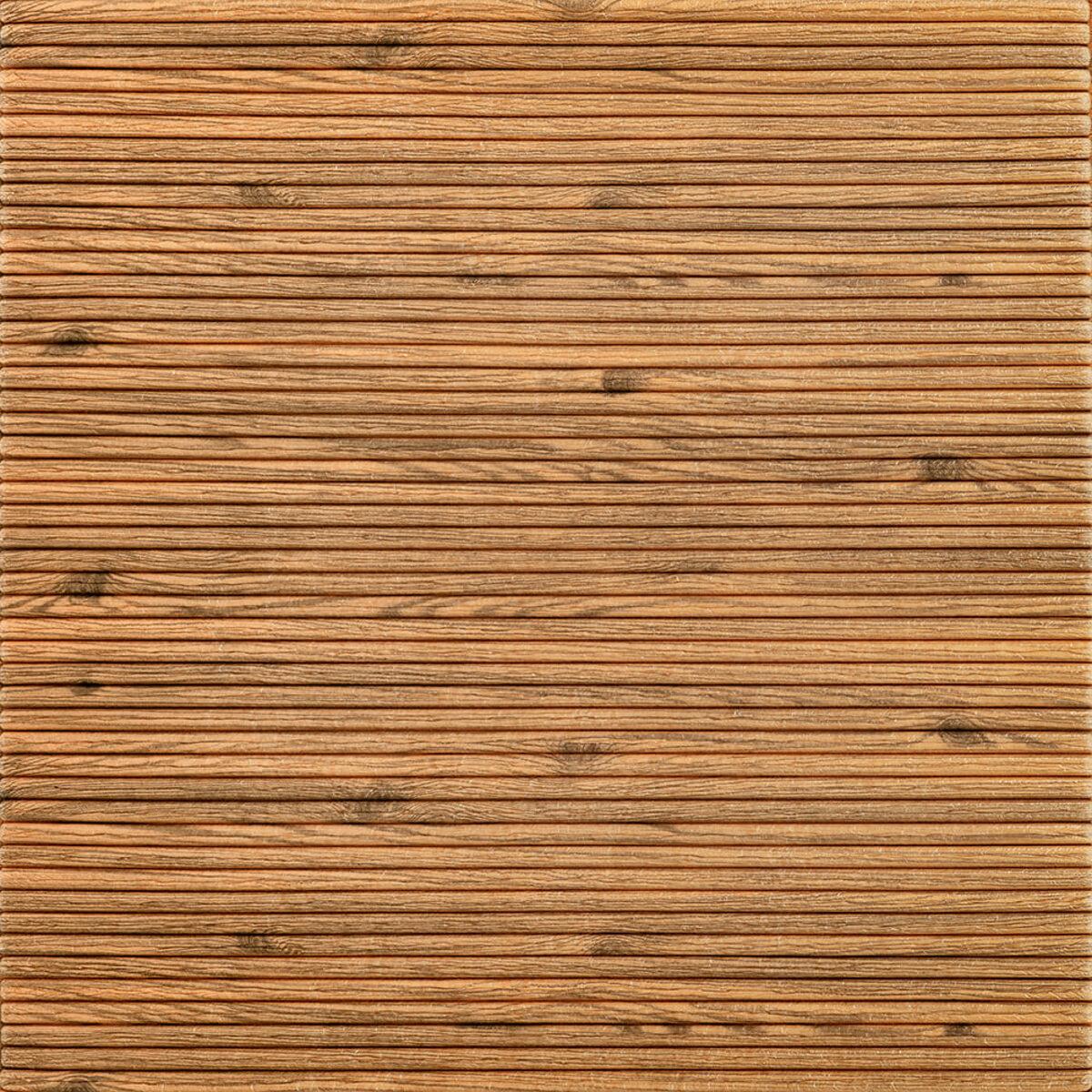 Самоклеюча декоративна 3D панель 700x700x5мм Бамбук Дерево (072) SW-00000097, фото 1