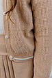 Дитяча кофта Герда бежева ART KNIT, фото 6