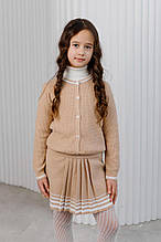 Дитяча кофта Герда бежева ART KNIT