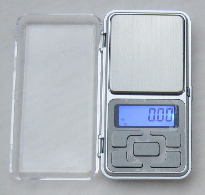 Ювелірні кишенькові ваги 0,01-200 грамів
