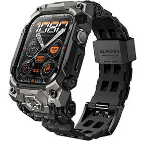 Чохол і ремінець Supcase для Apple Watch 10 (46mm) - Unicorn Beetle Ore, Black (843439157156)