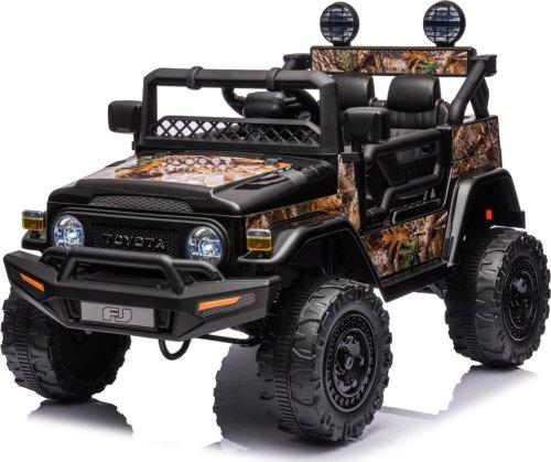 Дитяча акумуляторна машинка Toyota FJ Cruiser Чорна