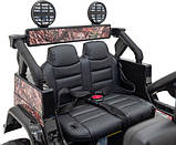 Дитяча акумуляторна машинка Toyota FJ Cruiser Чорна, фото 3