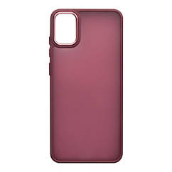 Чехол TPU+PC Space II Color Matte для Samsung Galaxy A05 (A055) Цвет Bordo