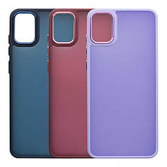 Чохол TPU+PC Space II Color Matte для Samsung Galaxy A05 (A055) Колір Dark Purple