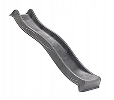 Дитяча гірка KBT sp2200an пластикова, 220 х 46 х 120 см - сіра