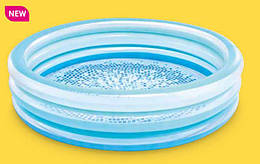 Intex 58467 (Діаметр 147 x Висота 33 см) Надувний дитячий басейн