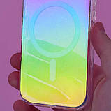 Чохол TPU Galaxy Sparkle (MagFit) для Apple iPhone 16e (6.1") Chroma+Glitter, фото 3
