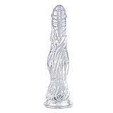 Екзотичний фалоімітатор 26 см, Рельєфний фалос на присосці, Ділдо для вагінальної стимуляції, Інтимні іграшки, фото 2