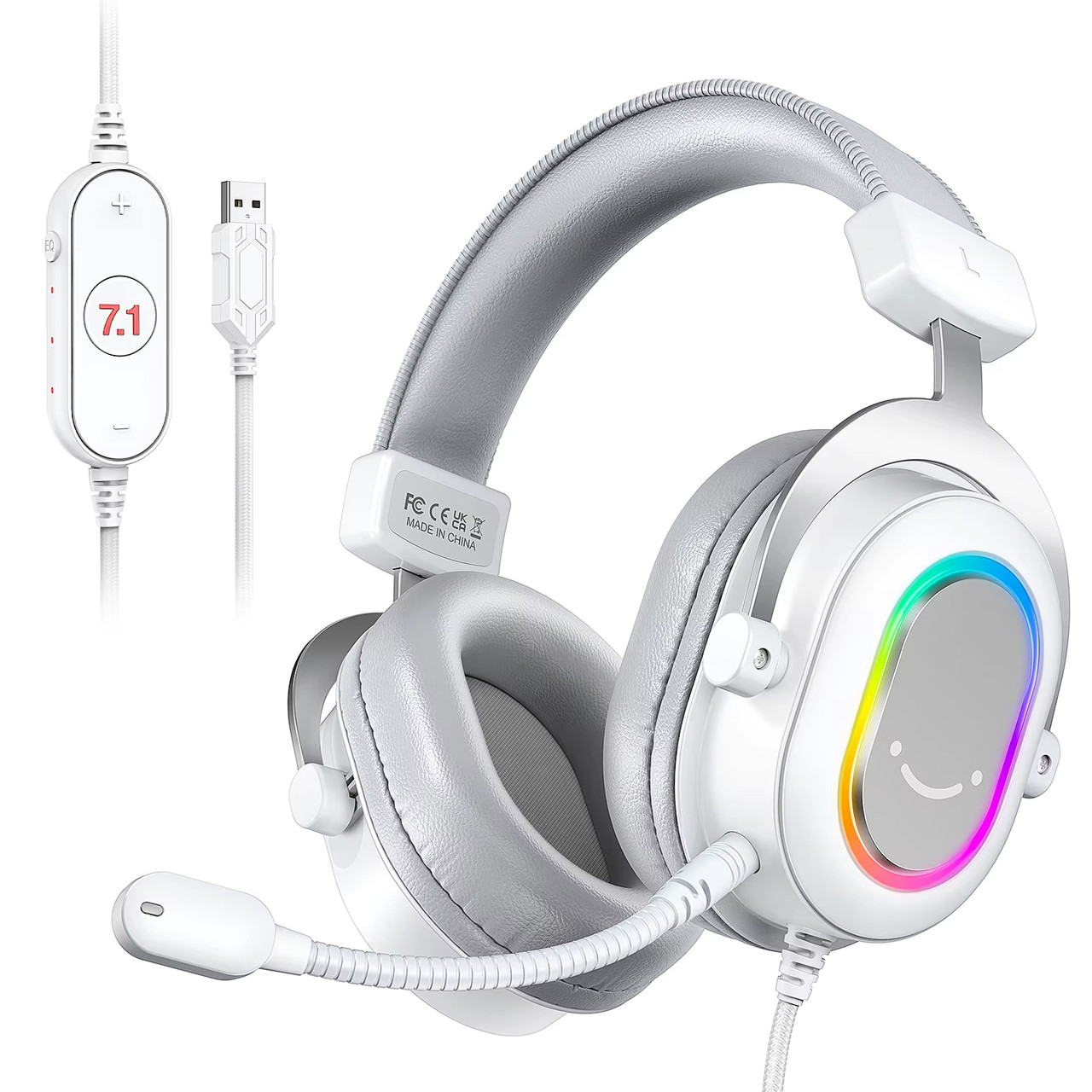 Навушники Fifine H6 white
