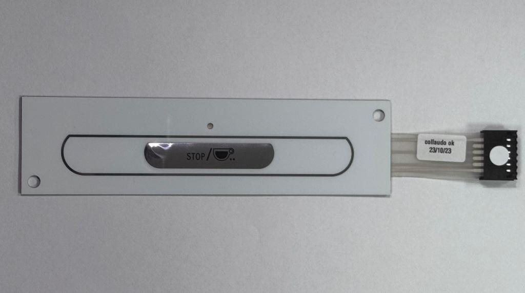 Мембрана сенсорної панелі 1 кнопка 1 діод - 8+8 PIN - для кавоварки CASADIO QUINDICI / CIMBALI M27 / FAEMA E98 RE ( 973032010 )