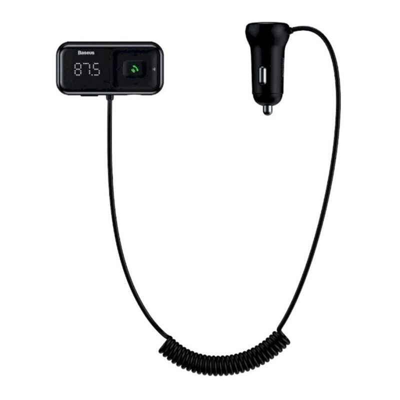 FM модулятор фм трансмиттер в автомобиль с Bluetooth с 2мя USB с зарядкой Baseus S16 MP3 Wireless CCTM-E01