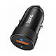 Зарядний пристрій Hoco Z32A адаптер для авто USB з QC3.0 Чорний (Z32A), фото 2
