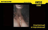 Свисток NITECORE NWS10 з титанового сплаву, фото 3