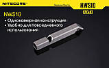 Свисток NITECORE NWS10 з титанового сплаву, фото 4