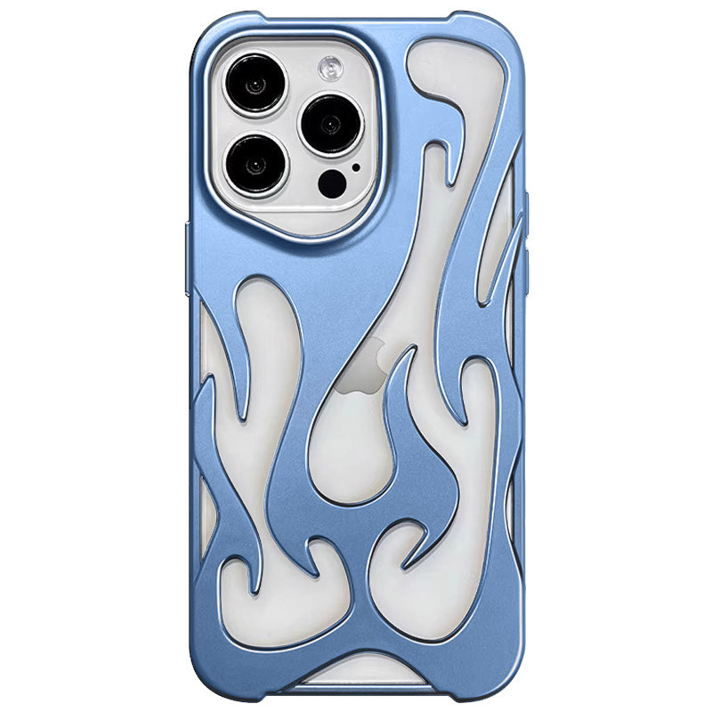 3D TPU чохол WinFire для Apple iPhone 16 Pro (6.3") | Металік Blue