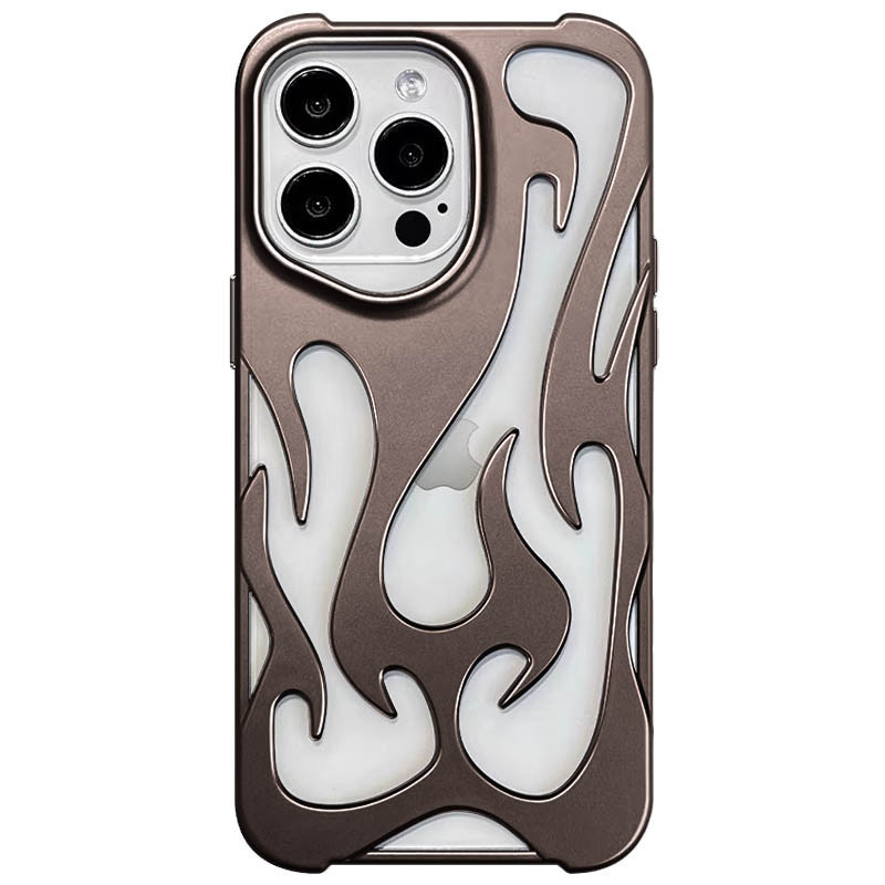 3D TPU чохол WinFire для Apple iPhone 16 Pro (6.3") | Металік Brown