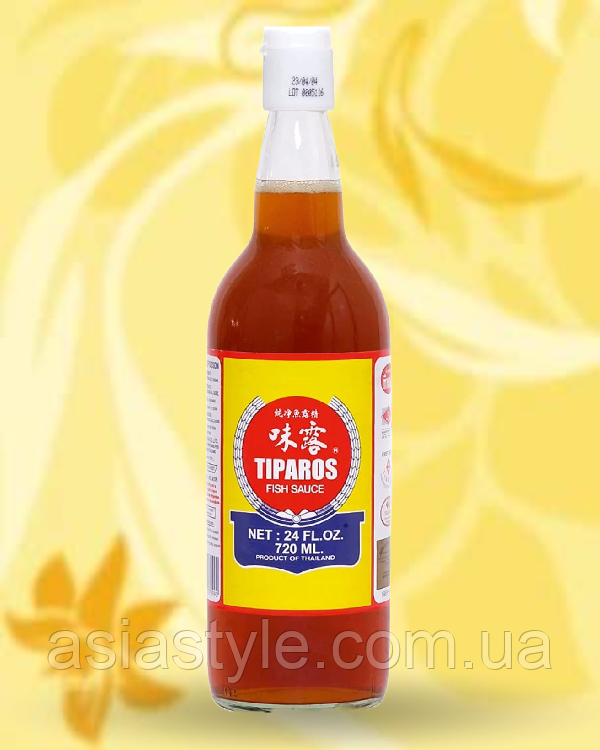 Соус рибний, Соус рыбний, Fish sauce, Tiparos, 720мл, Таїланд, Ч