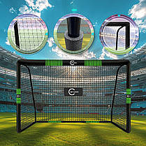 Футбольні ворота CARRUZZO SPORT NEON 300x200x120см, фото 4