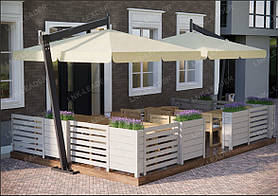 Літнє кафе «Тип 3» Подіум 4 х 6 м