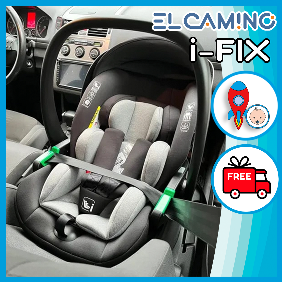 Універсальне поворотне дитяче автокрісло El Camino ME 1110 i-FIX від народження до 12 років