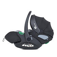 Автокрісло El Camino ME 1110 i-FIX без Isofix (0–13 кг, i-Size R129) — проти руху, 3 кути нахилу, бічний захист, фото 3