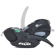 Автокрісло El Camino ME 1110 i-FIX без Isofix (0–13 кг, i-Size R129) — проти руху, 3 кути нахилу, бічний захист, фото 4