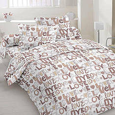 Постільна білизна  Голд Люкс бязь полуторний 150х220 см (BL1.5-1017)