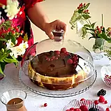 Блюдо 32 см PASABAHCE PATISSERIE з кришкою скло арт. 95198, фото 4