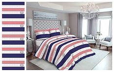 Бязь Голд Люкс комплект постільної білизни якісного матеріалу, полуторний 150х220 см (BL1.5-408)