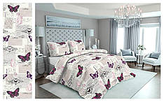 Полуторний комплект Бязь Голд Люкс від українського виробника, розмір 150х220 см (BL1.5-410)