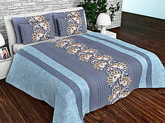 Комплект постільної білизни Бязь Голд Люкс у подарунок з малюнком 150х220 см (BL1.5-418)