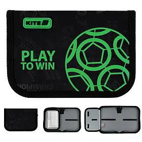Пенал Kite 1відділеня 1відворот без наповнення Kite Play&Win K25-621-2