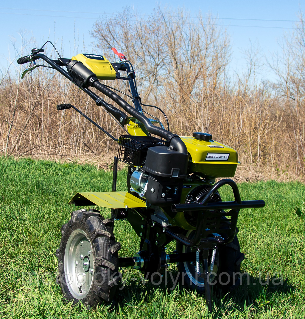 Мотоблок DOZER G7-2BT (3+1) бензиновий 7 к.с. зібраний