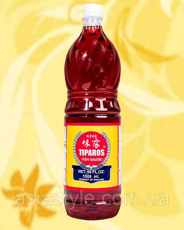 Соус рибний, Соус рыбний, Fish sauce, Tiparos, 1,5л, Таїланд, Ч, фото 1