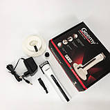 Бездротові машинки для стрижки GEMEI, Хороший бездротовий триммер, Миюча машинка для стрижки ZJ-13, фото 2