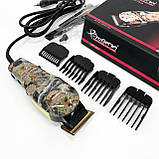 Професійна машинка для стрижки волосся з насадками, Електрична машинка тример для волосся і бороди YO-88, фото 10