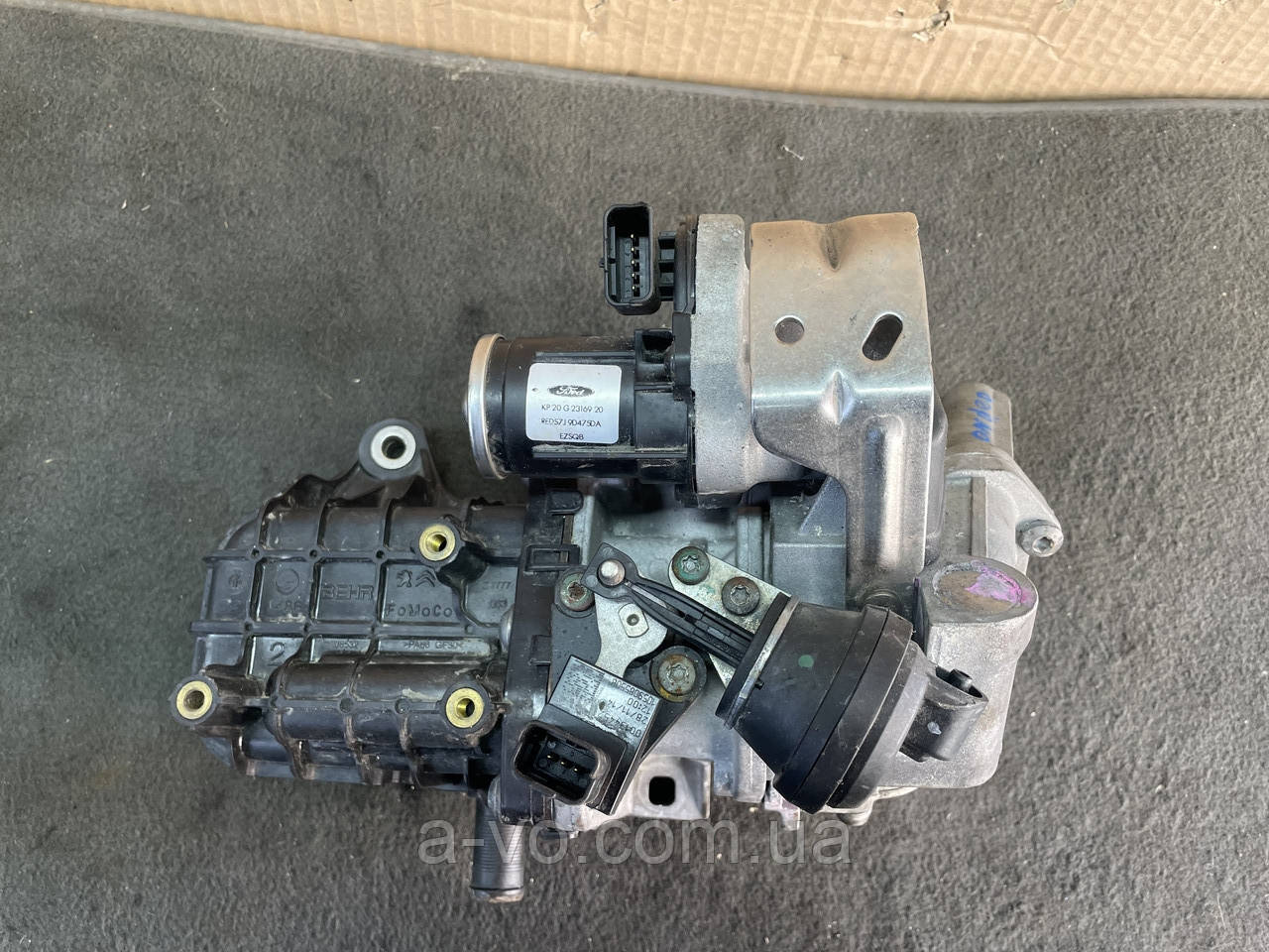 Клапан ЕГР, EGR в сборе Ford Mondeo MK5, Kuga MK2, 2.0d, 9D475DA, 1108532, фото 1