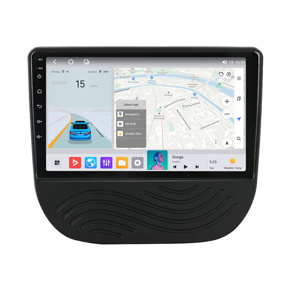 Штатна магнітола Mekede MS Chevrolet Malibu 9 (2015-2022) QleD