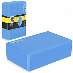 Блок для йоги 4FIZJO 23 x 15 x 7.6 см Blue (P-5907222931394)